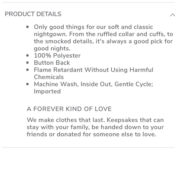 Janie&Jack Good Night Nightgown & Slippers - Picture 4 of 11